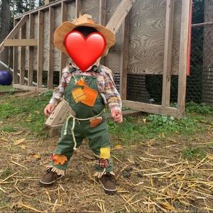 Toddler Scarecrow costume 12 Month HALLOWEEN